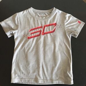 Under Armour Kids’ Steph Curry HeatGear Tee